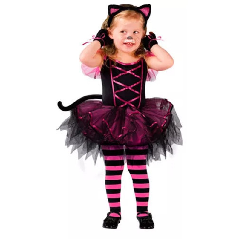 Toddler Kitten - Catarina Girls Costume SM (24MO-2T) (1/Pk)