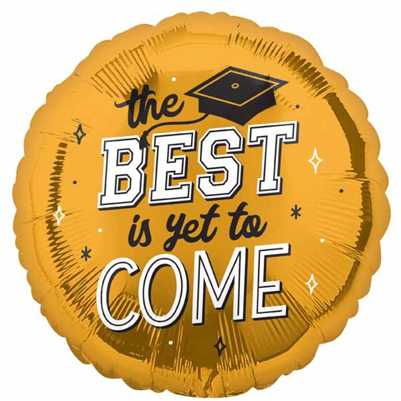 28" Jumbo Best is Yet to Come Foil Balloon (3/Pk)