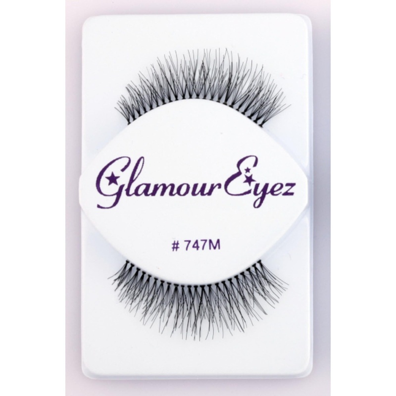Glamour Eyez Lashes #747L Black Regular