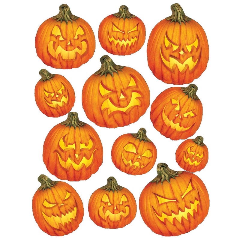 Scary J-O-L Clings Evoke Halloween Chills!