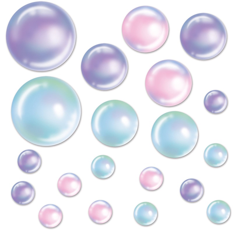 "Colorful Bubble Cutouts - Pack Of 20"