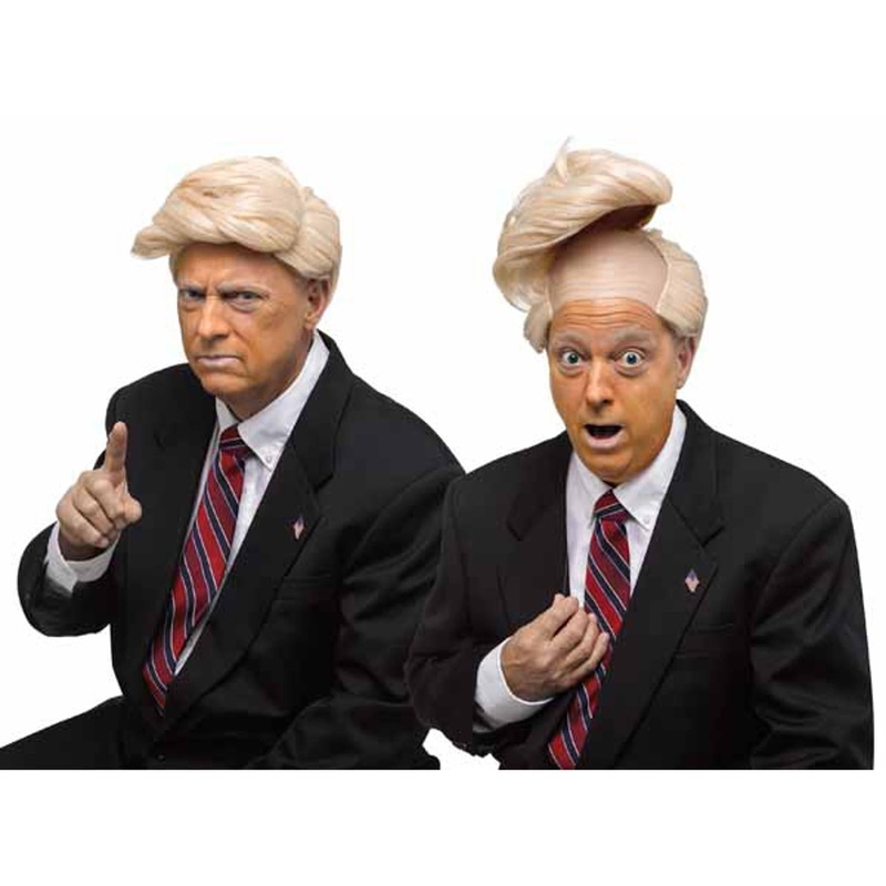 "Flip Top Comb-Over Wig"