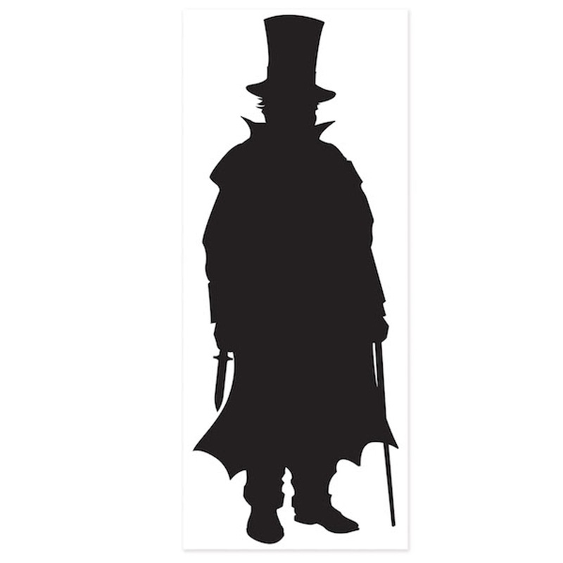 Villain Silhouette Cutout - 1/Pkg