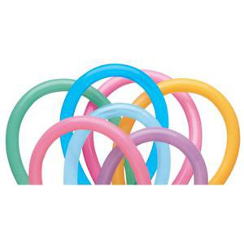 Qualatex Animal Twisty Vibrant Assorted 350Q Latex Balloons (100/Pk)