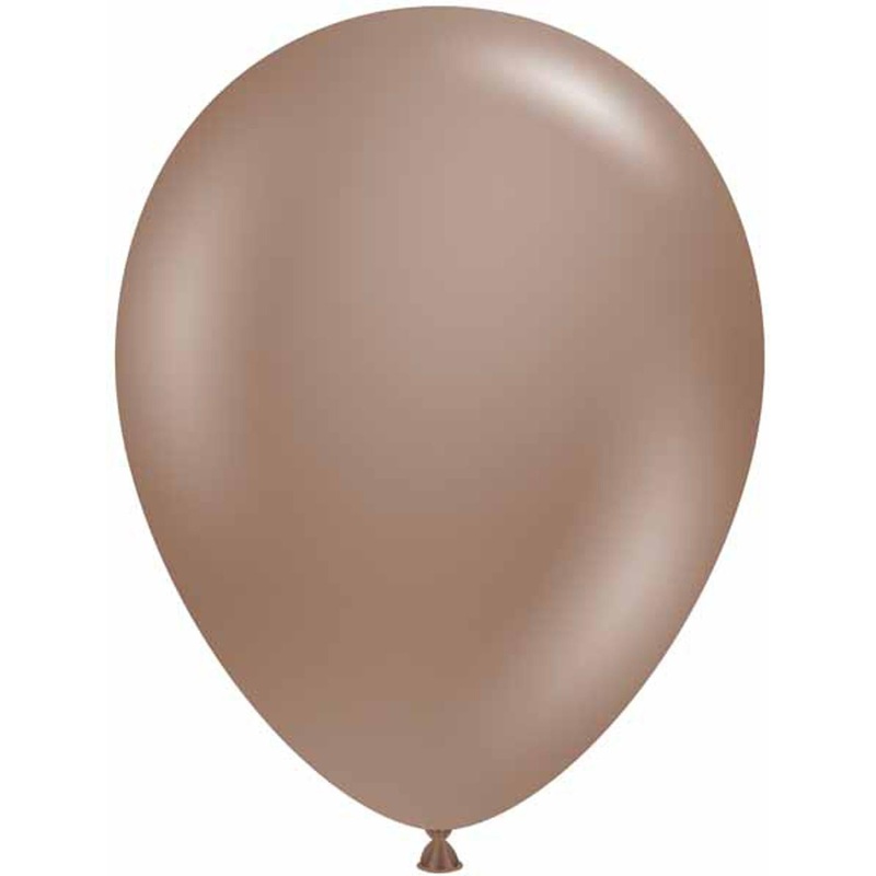 Rich Elegance Tuftex Cocoa Latex Balloons