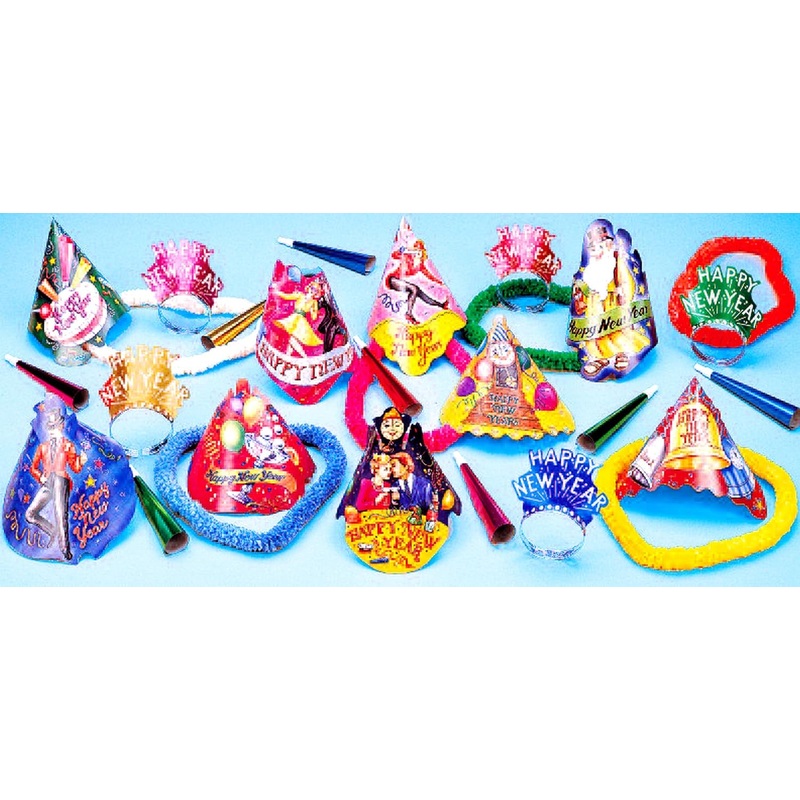 Saturn Party Kit for 50 - Glittering New Year Extravaganza!