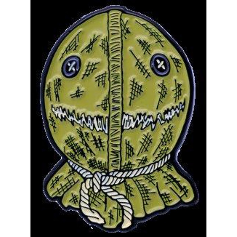 Trick R Treat Sam Burlap Pin