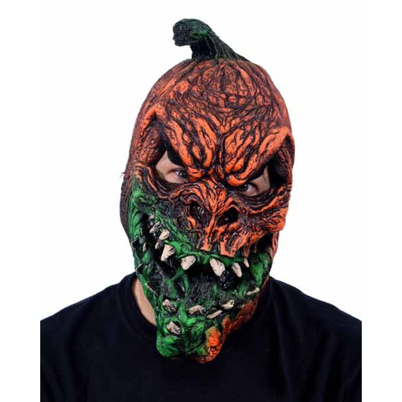 Uv Reactive Evil Pumpkin Mask