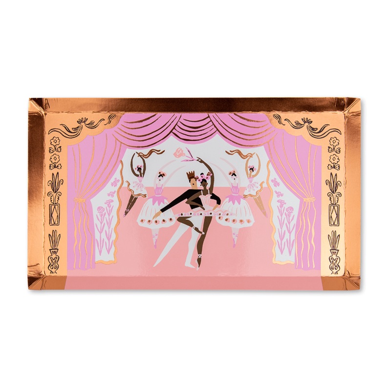 Ballerina Large Plates - 8 Pk