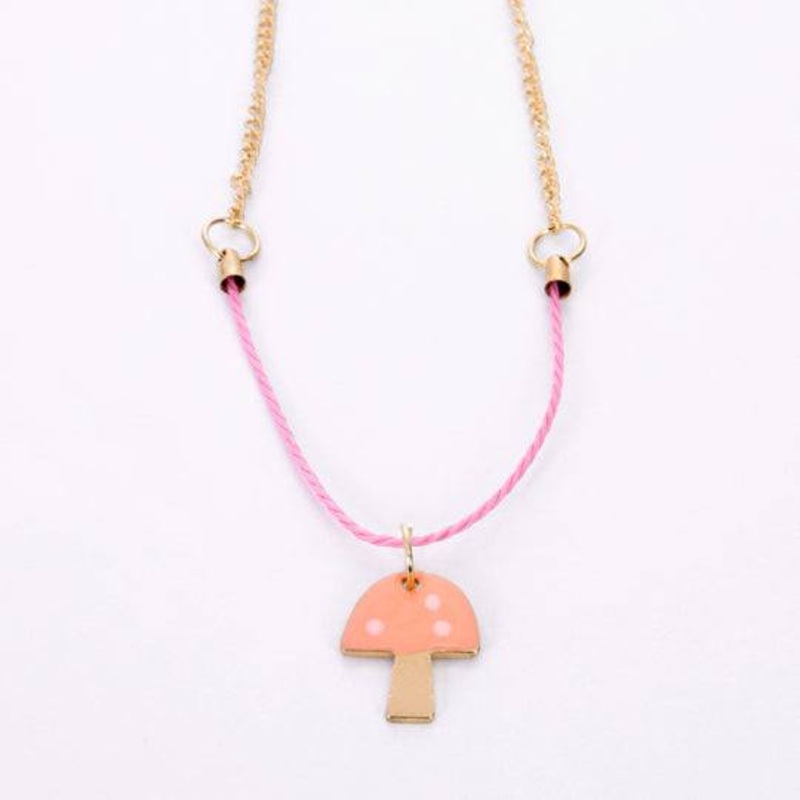 Meri Meri Toadstool Mushroom Children's Necklace S2101
