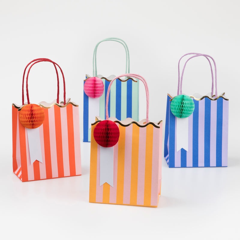 Stripe Party Bags 8pk.