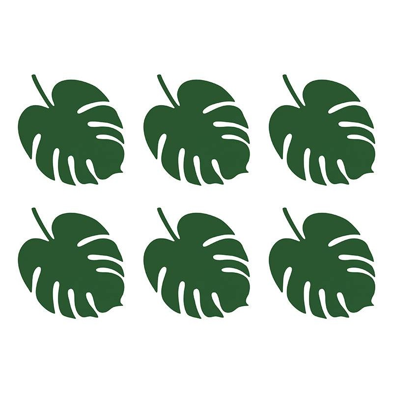 Tropical Leaf Place Cards- 6pk S0157