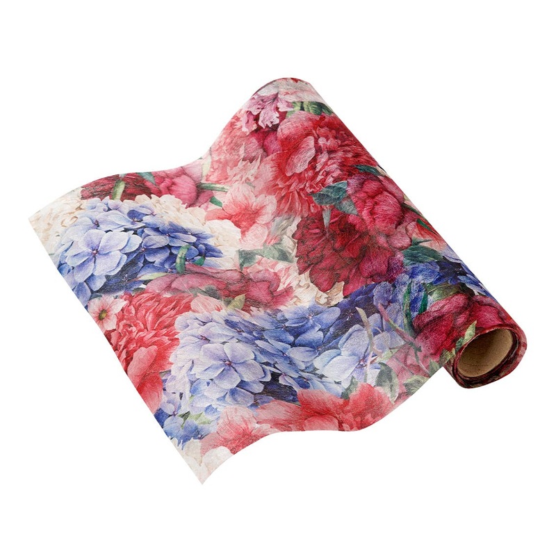 Truly Scrumptious Floral Fabric Table Runner (6ft) S5121