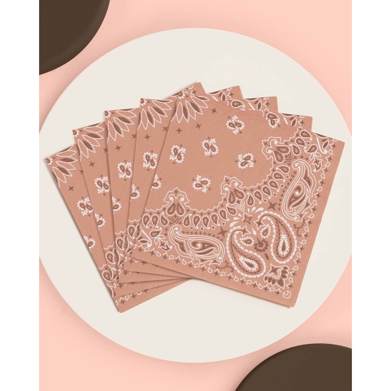Wild Wild West Party Napkins - 25 pk