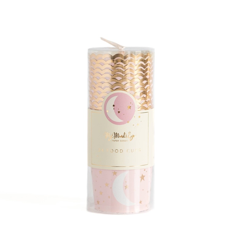 Baby Shower Food Cups - Pink