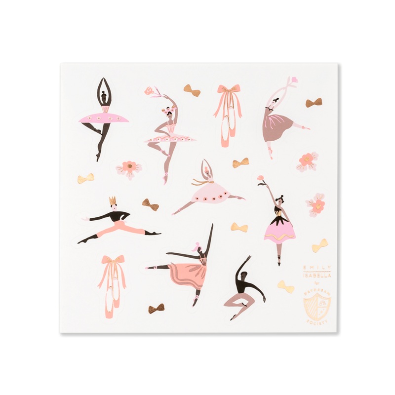 Ballerina Sticker Sets - 4 Pk