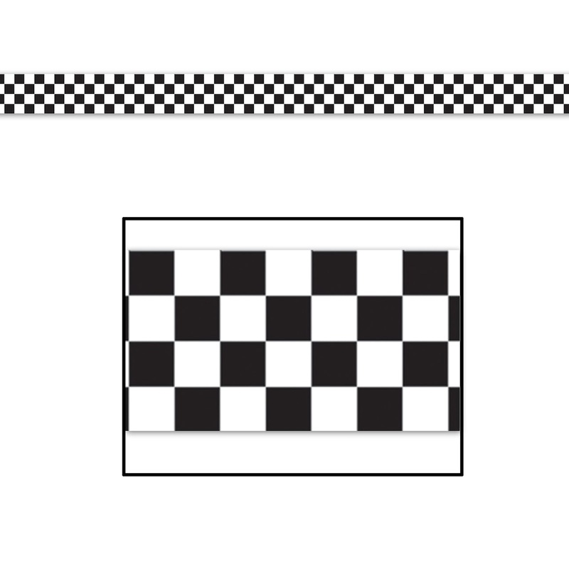 Checkered Poly Decorating Material S5188