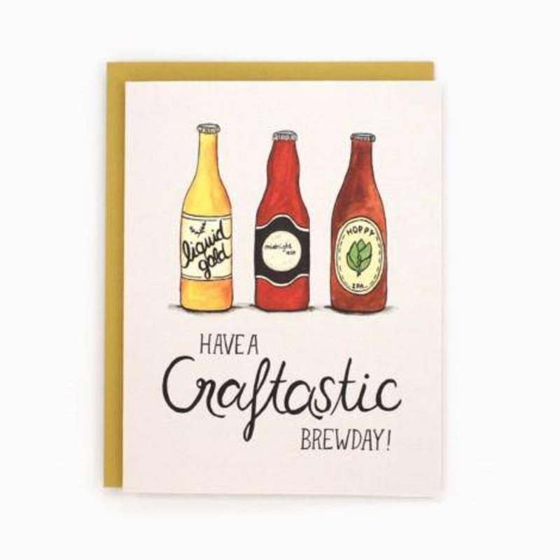 Craftastic Brewday Greeting Card