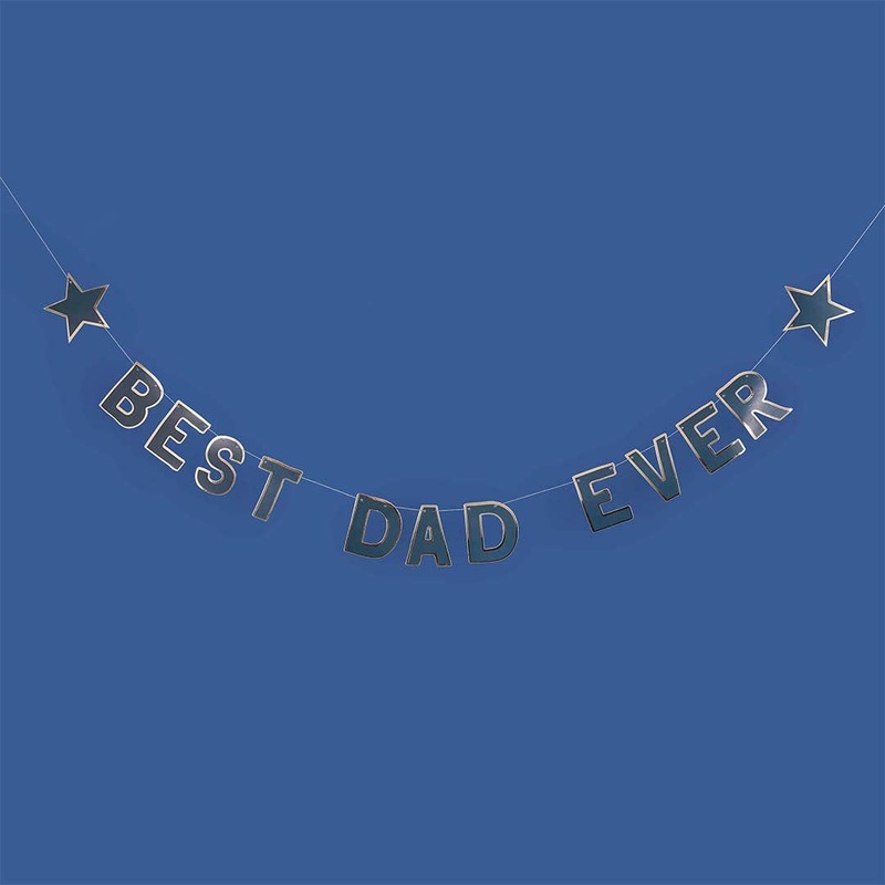Father's Day Best Dad Ever Banner 2.5M