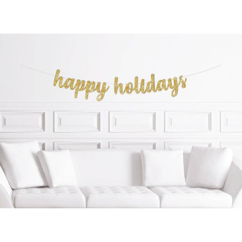 Happy Holidays Christmas Banner