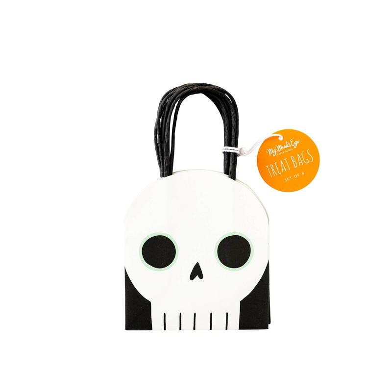 Skulls Treat Bags-6pk. M0144