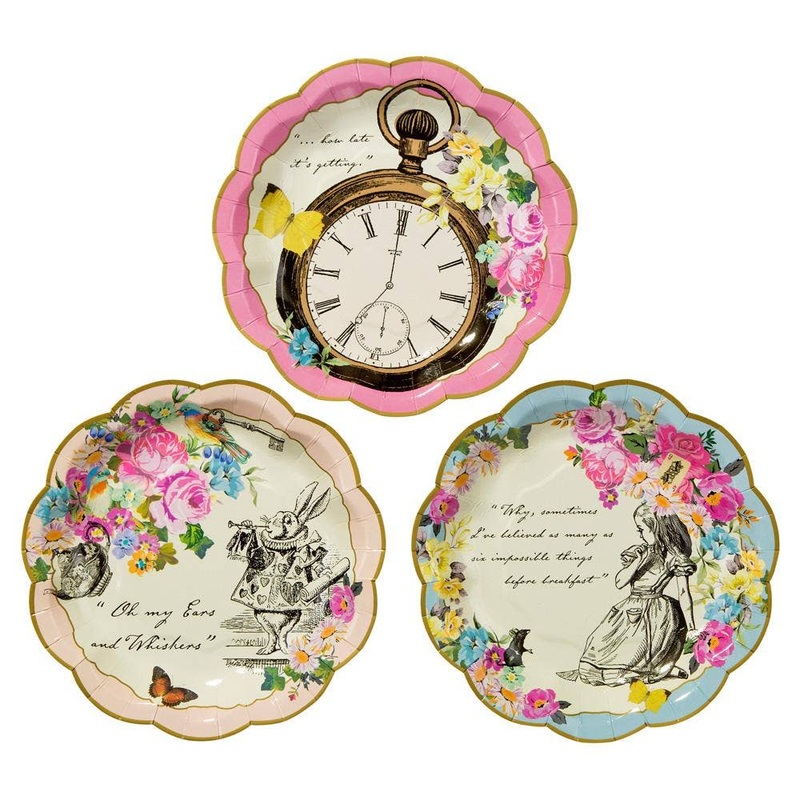 Truly Alice in Wonderland Party Small Plates
