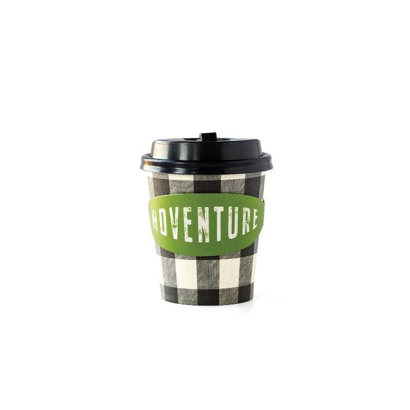 Adventure Buffalo Plaid To Go Hot Cups - 8pk