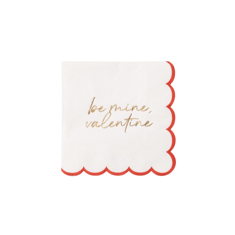 Be Mine Valentine Cocktail Napkins 20pk.
