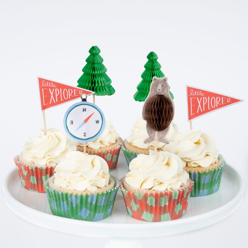 Camping Adventure Cupcake Kit 24pk.