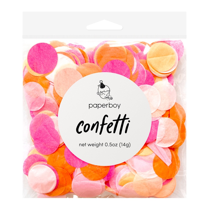 Confetti - Pink & Orange Grapefruit S0024
