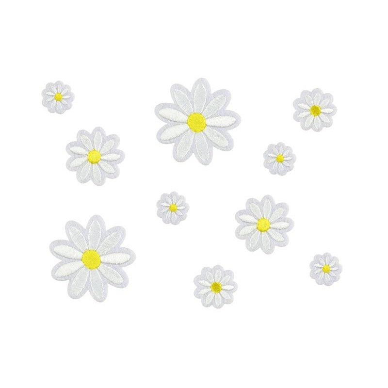 Daisy Iron On Patches S5106