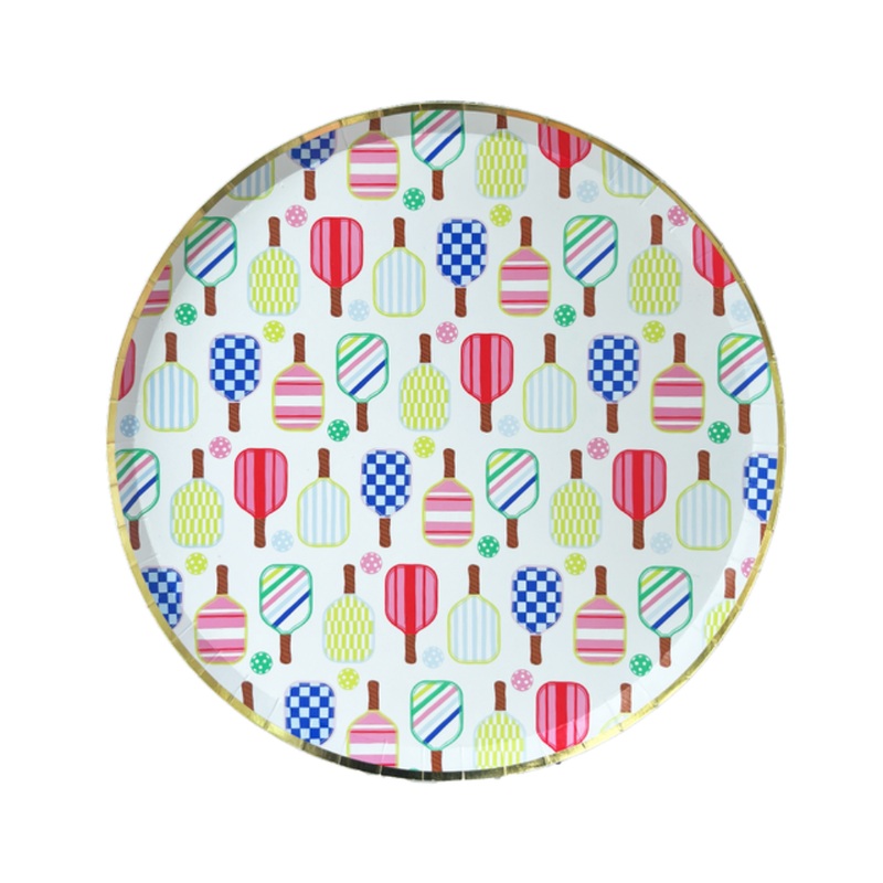 Pickleball Social Club Dinner Plates 8pk.