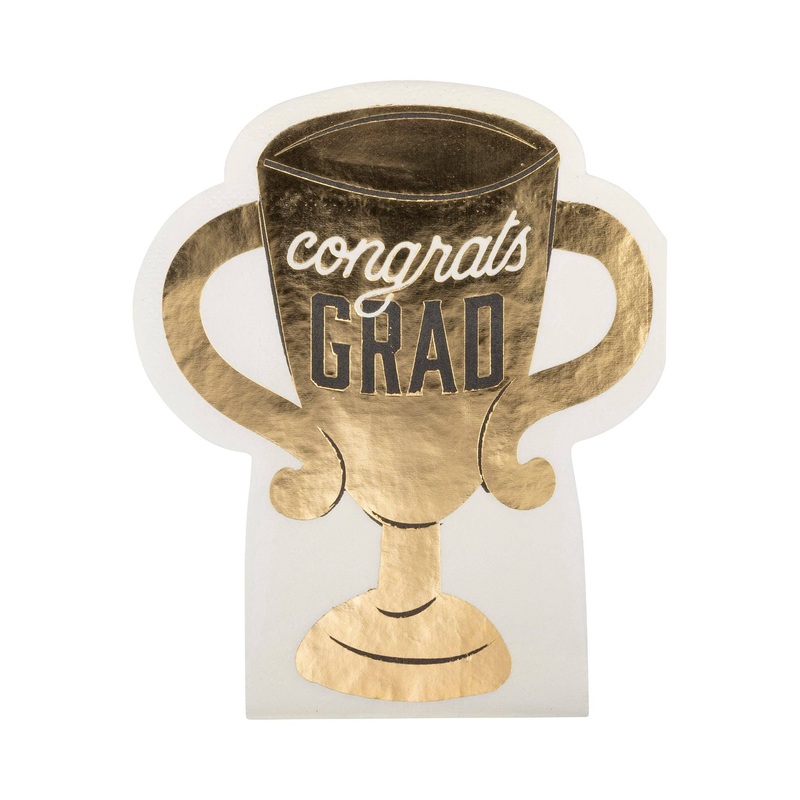 Trophy Grad Napkin 18pk.