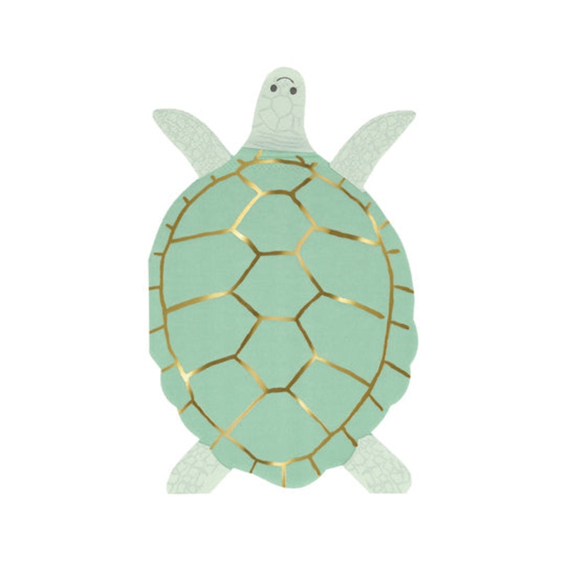 Under the Sea Turtle Napkins 16pk