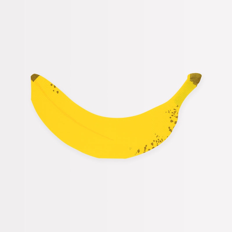 Banana Napkins - 16 pk