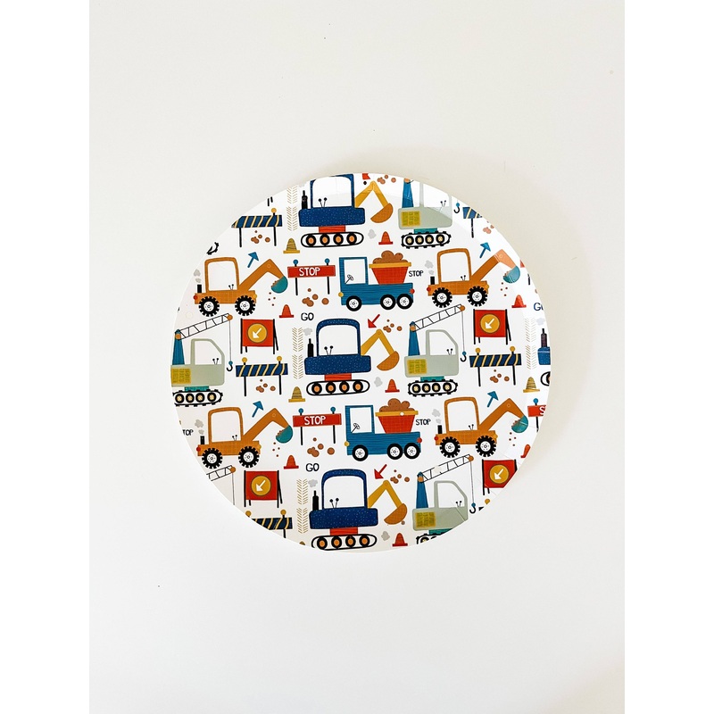 Construction Builder Small Plate-8pk.