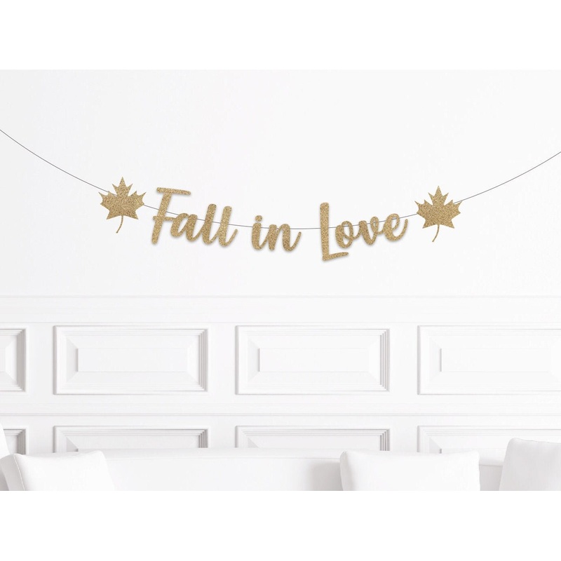 Fall in Love Engagement Banner