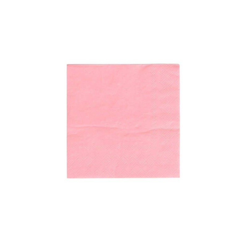 Pink Paper Party Napkins- Small 20pk S4170